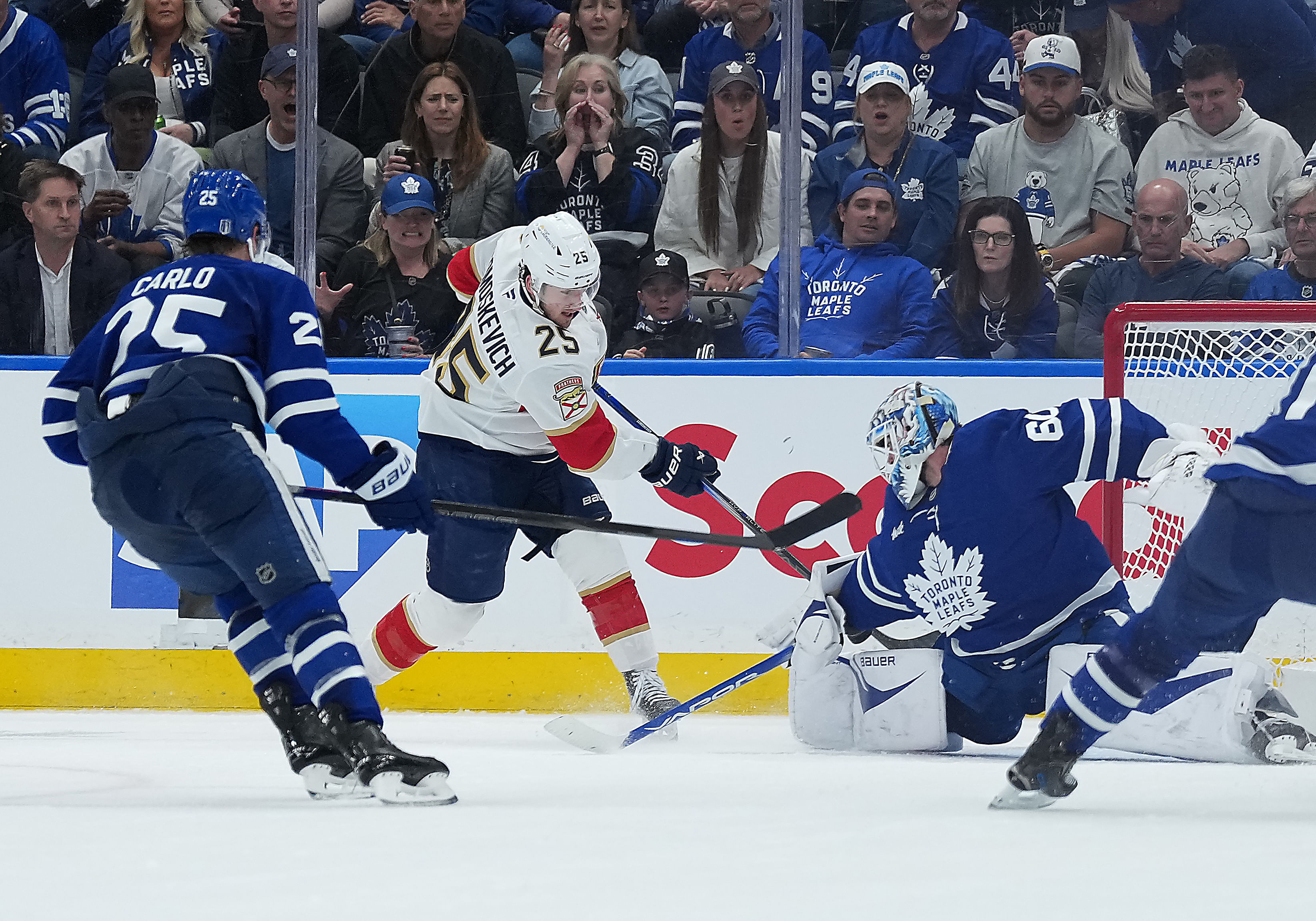 Joseph Woll has been solid for Toronto this postseason - Source: Imagn